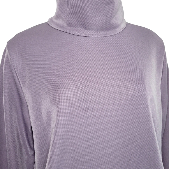 Under Armour Fleece Mock Neck Mirage Pullover Sweatshirt Women's Size S Purple - Picture 3 of 12